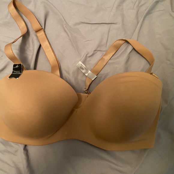 A.N.A Nude Convertible Bra size 38D NEW - Picture 1 of 3